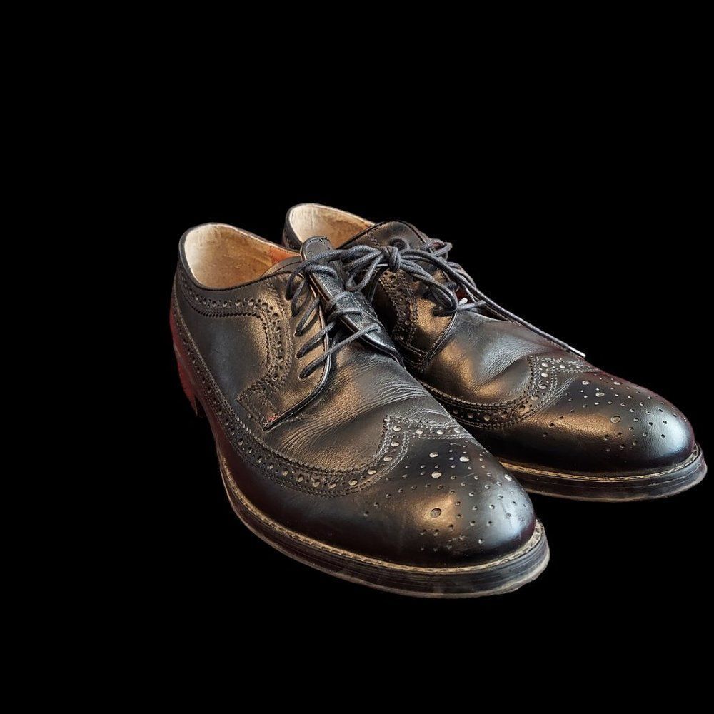 STAFFORD  Men's Oxfords  shoes  Black 10 M VGC  length 12 1/4 inch